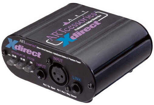 ART Xdirect 【 RECORDING EFFECTOR 】