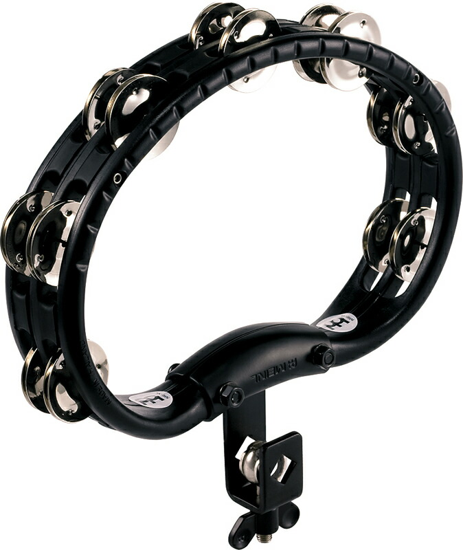 MEINL レギュラーABSタンバリン TMT2BK steel jingles