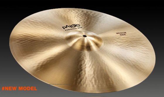 数量は多 Paiste パイステ シンバル Formula 602 Medium Ride 20