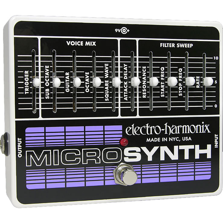 electro-harmonix micro エレハモ エフェクター 楽天市場】ELECTRO-HARMONIX MicroSynth ギターエフェクター : chuya