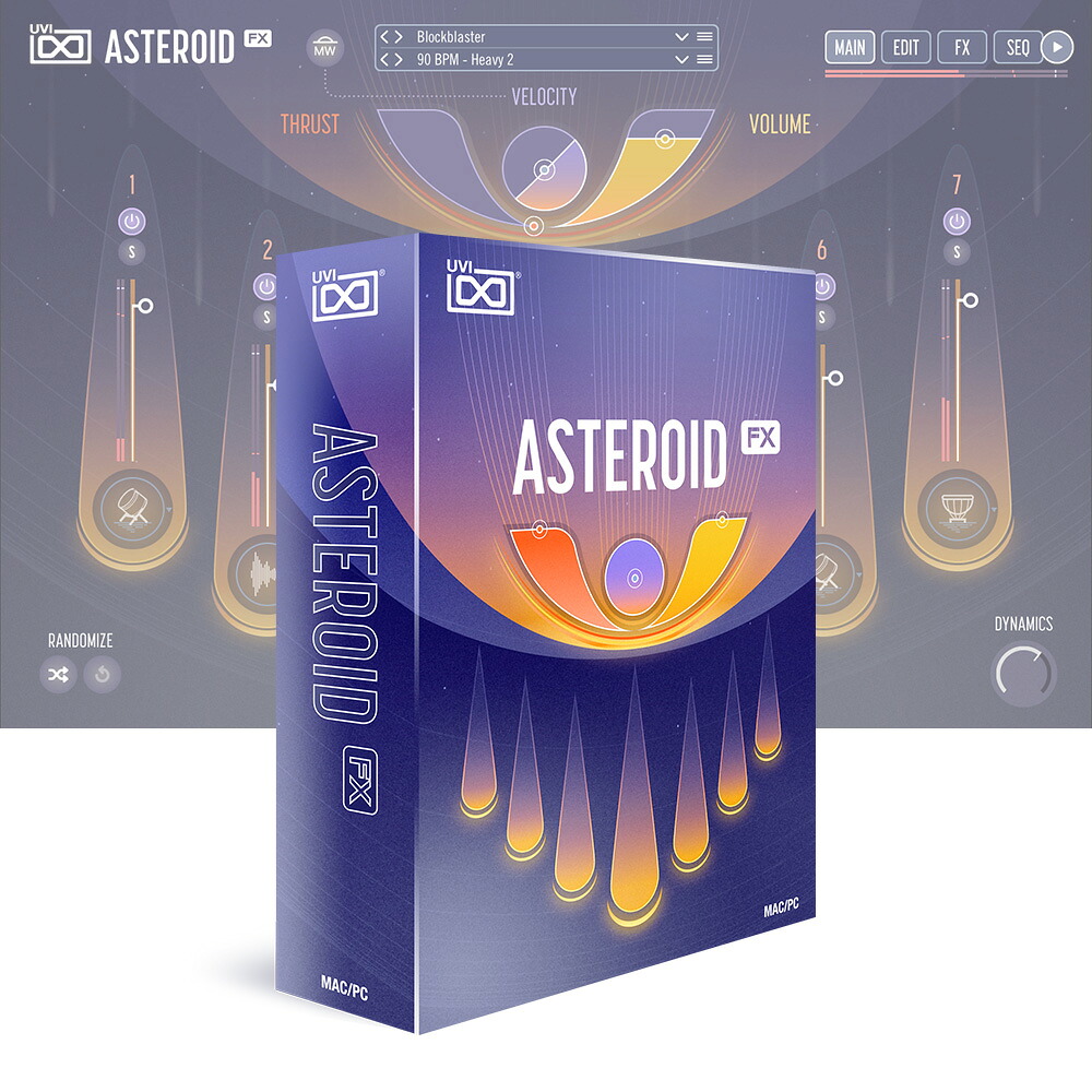UVI Asteroid 【ダウンロード版/メール納品】