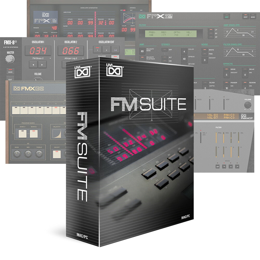 UVI FM Suite 【ダウンロード版/メール納品】｜ミュージックランドKEY WEST