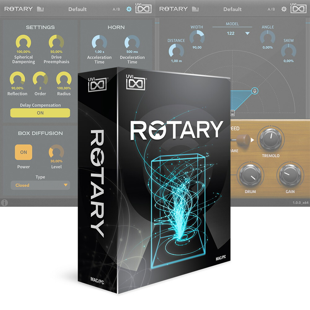 【楽天市場】UVI Rotary 【ダウンロード版/メール納品】：MUSICLAND KEY 心斎橋店