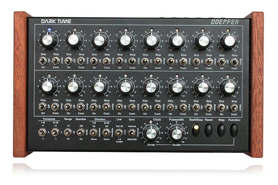 DOEPFER DARK TIME - Dark Time Blue / White LED