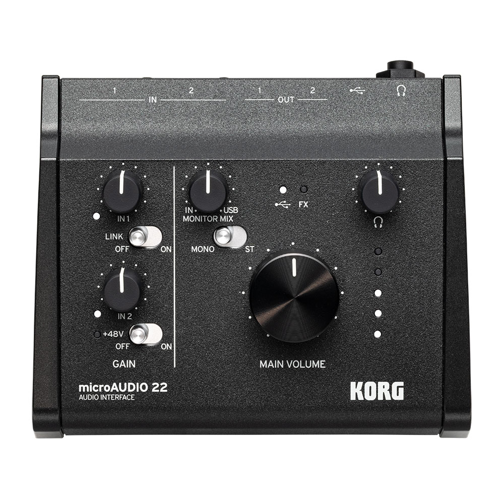 ■2,000円OFFクーポン配布中 KORG microAUDIO 22|ミュージックランドKEY EAST