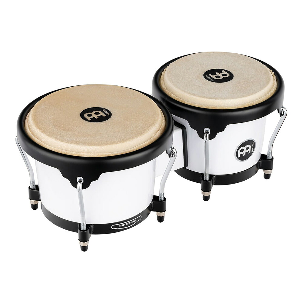 MEINL Journey Series Bongo - Bright White [HB50WH]｜ミュージックランドKEY EAST 13,728円