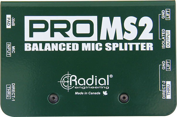 配信機器・PA機器・レコーディング機器 Radial PRO MS2 ProMS2 - Radial Engineering