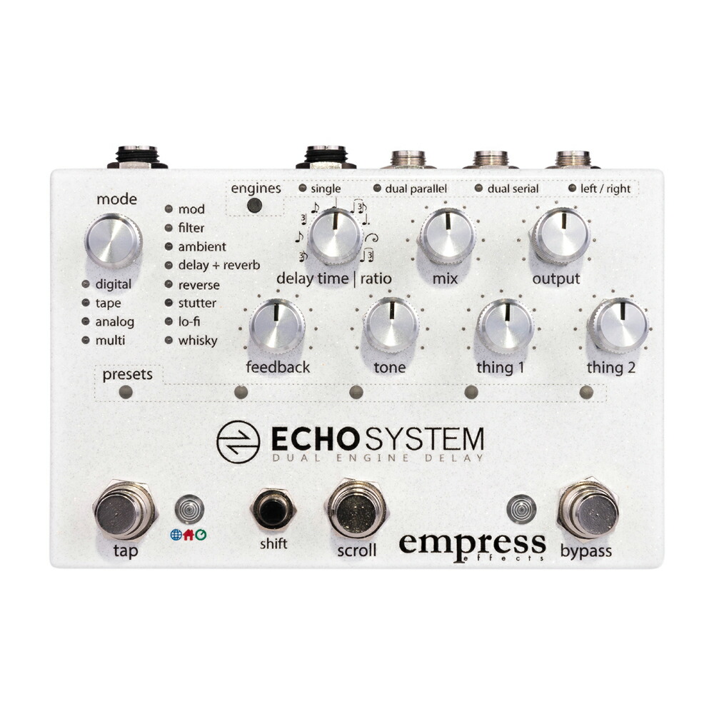 empress ECHOSYSTEM ディレイ 中古 楽天市場】【中古】EMPRESS EFFECTS / ECHO SYSTEM 【新宿店