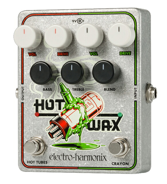 electro-harmonix Hot Wax Dual Overdrive|ミュージックランドKEY EAST