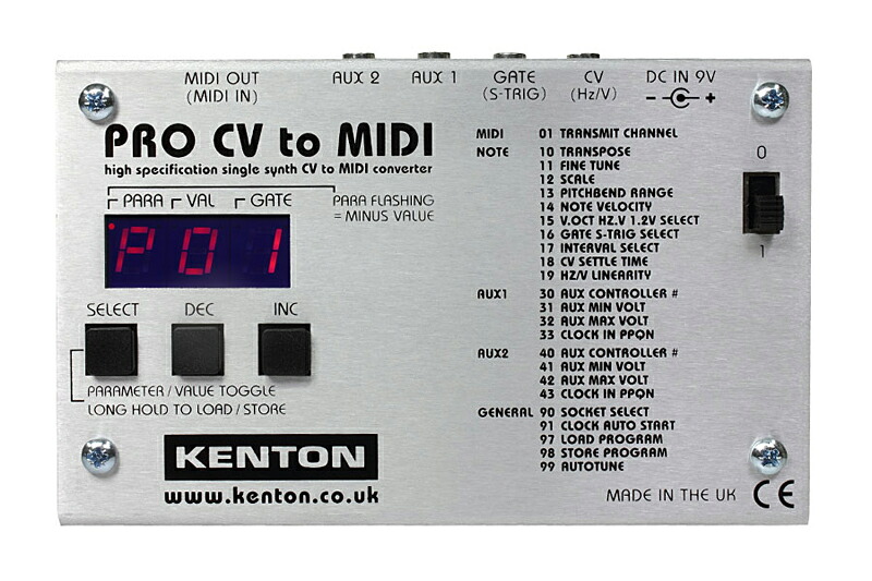 KENTON PRO CV to MIDI｜ミュージックランドKEY EAST 26,039円