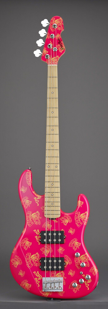 グラスルーツ エレキベース GrassRoots Artist Series G-助平 Pink KENTA Model 【受注生産品 納期4?6ヶ月位 代引不可】