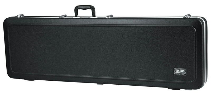 GATOR GC-BASS-LED LEDライト付き 耐衝撃性ABSプラスチック外装ベースケース エレキベース用