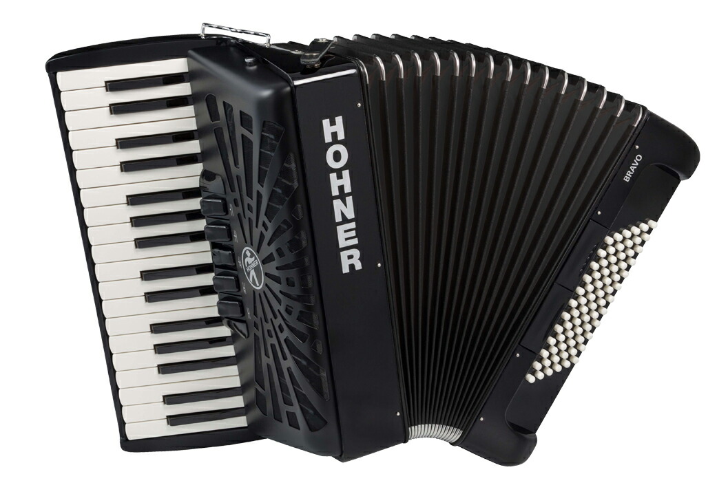 HOHNER BravoIII72 Black　アコーディオン ブラック 楽天市場】HOHNER BravoIII72 BLK ホーナー アコーディオン