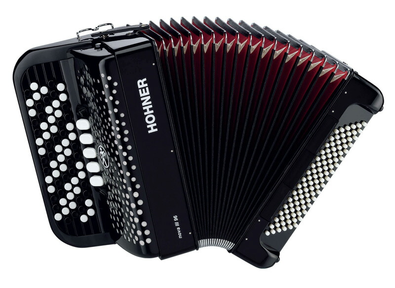 【超美品】Hohner Student 96 アコーディオン 楽天市場】HOHNER NovaIII96 BLKホーナー アコーディオン