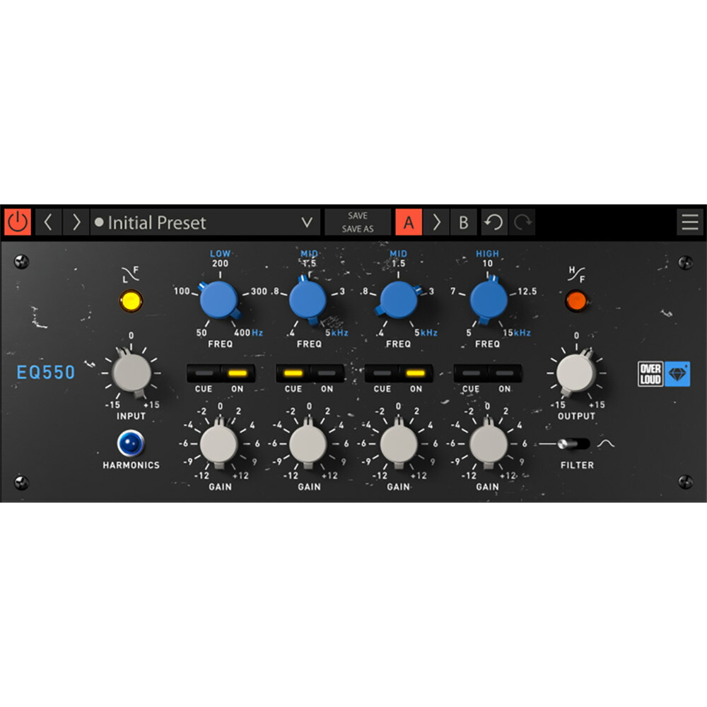 OVERLOUD GEM EQ550 [メール納品][メーカープロモーション 4/27まで]