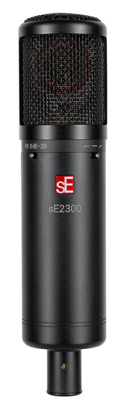 sE Electronics コンデンサーマイク sE2300【Isolation Pack(ショックマウント+ポップシールド)付属】|ミュージックランドKEY EAST