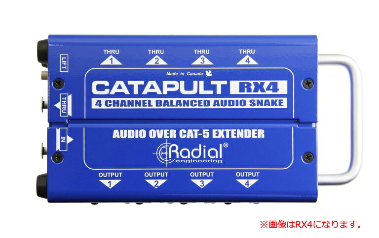 Radial 4チャンネル・オーディオスネーク Catapult RX4L【国内正規輸入品】
