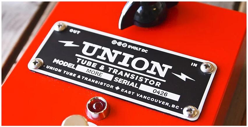 ギター・ベース UNION Tube Transistor Clean More (モア) Booster