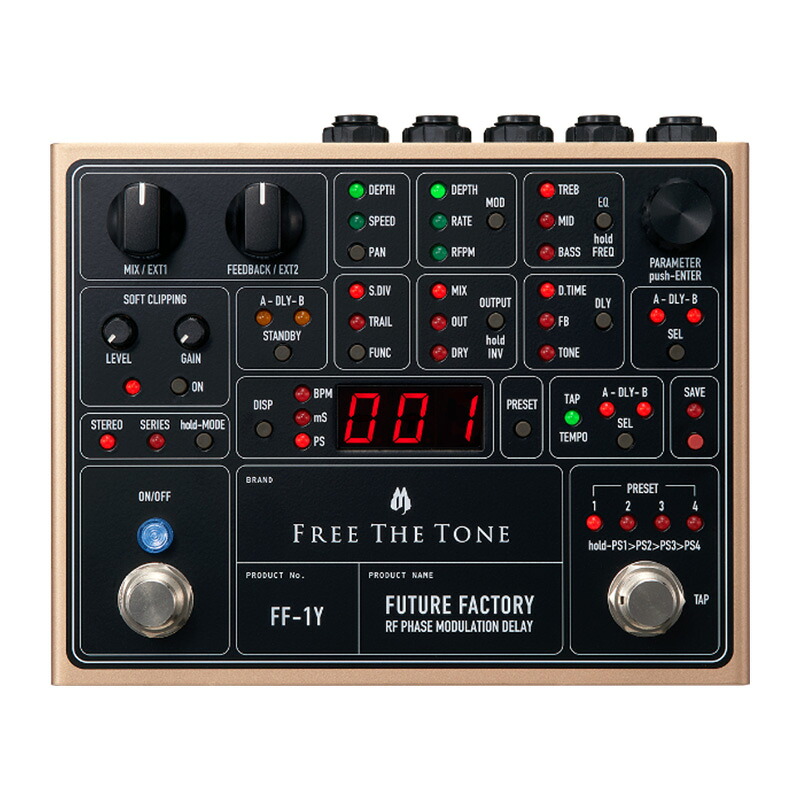 Free The Tone FUTURE FACTORY FF-1Y RF PHASE MODULATION DELAY