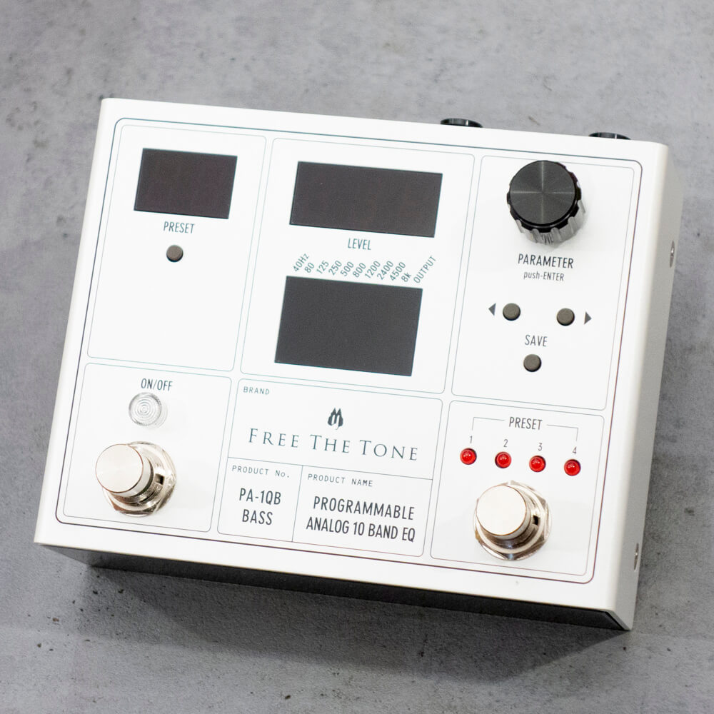 FREE THE TONE PA-1QA ACOUSTIC イコライザー Amazon | Free The Tone PA-1QA PROGRAMMABLE ANALOG 10 BAND EQ