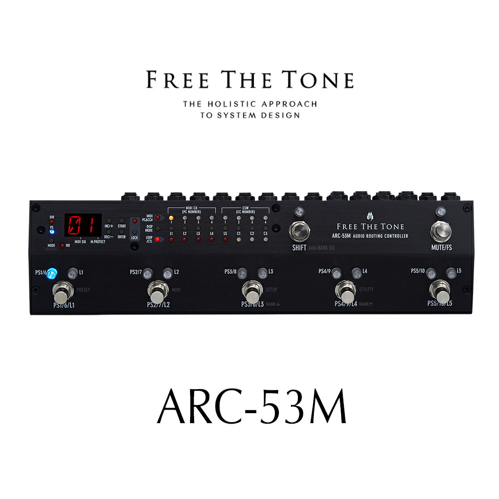 Free The Tone スイッチャー ARC-53M+spbgp44.ru