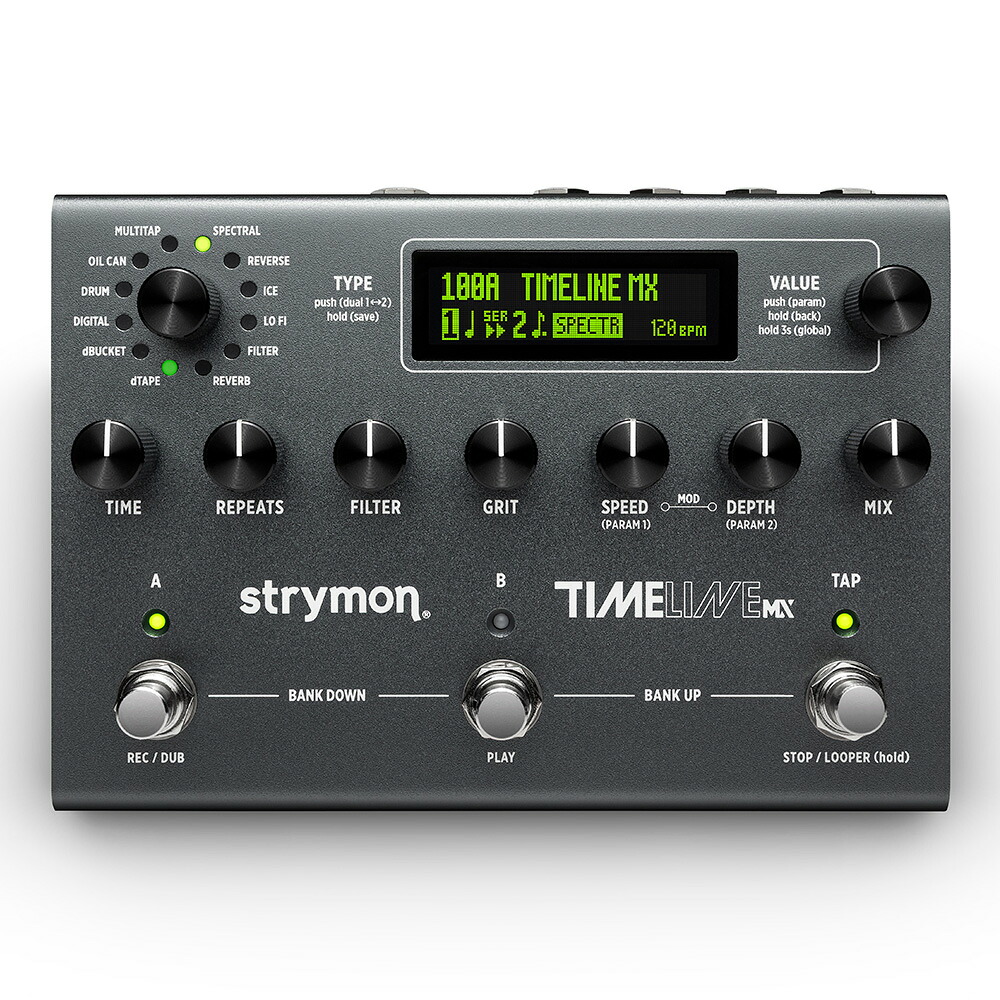 strymon TimeLine MX [Multi Delay]｜ミュージックランドKEY EAST