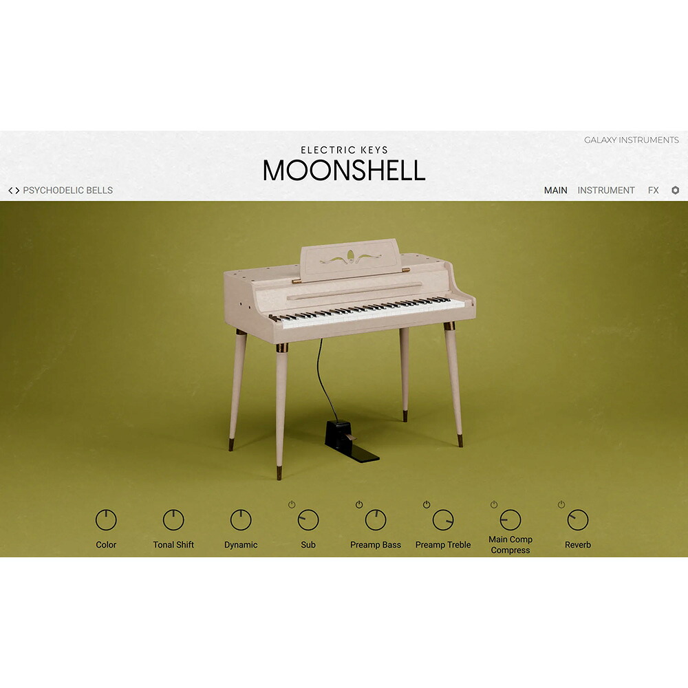Native Instruments Electric Keys - Moonshell [メール納品]
