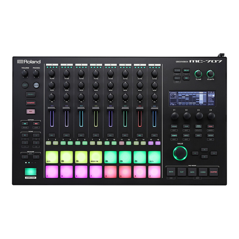 Roland MC-707 GROOVEBOX｜ミュージックランドKEY EAST