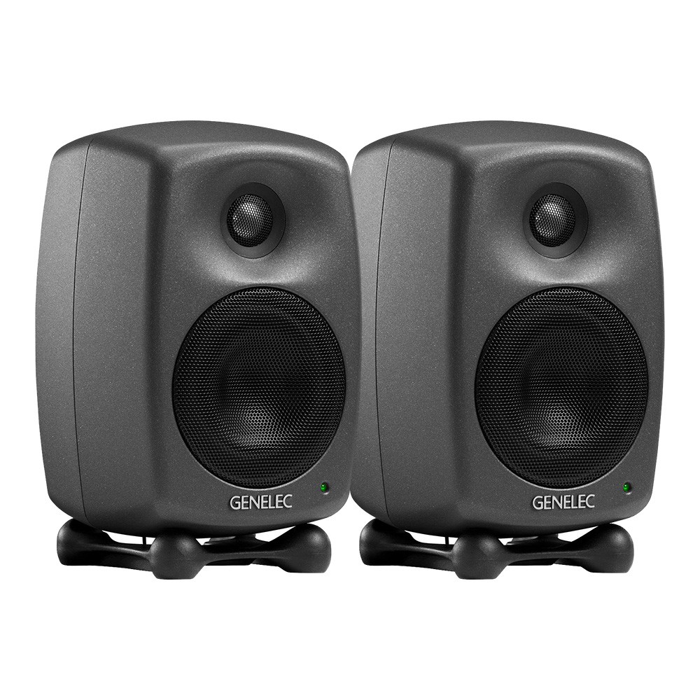 公式通販 GENELEC 8020DPM ダークグレー ペア flying-kiwi.de