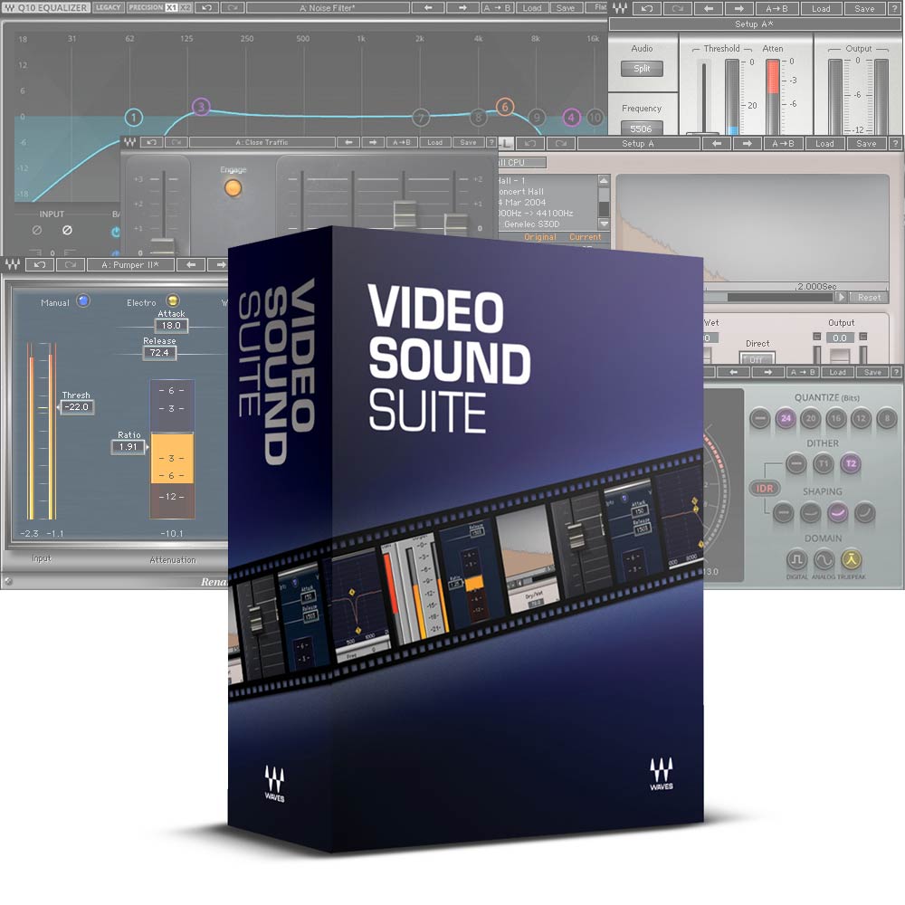 WAVES Video Sound Suite [メール納品][メーカープロモーション 4/20まで]