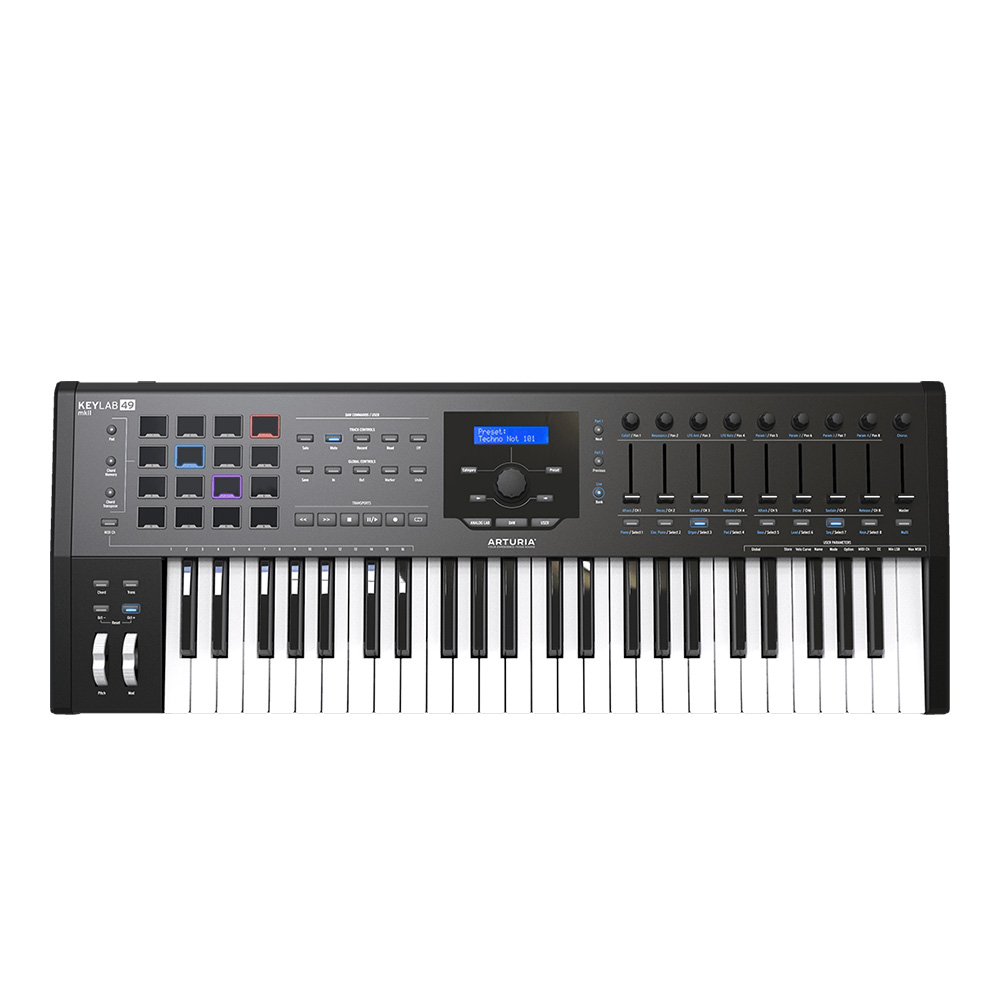 激安の 可能 Arturia Keylab 49 Mkii Black あす楽対応 関東 新品本物 Vokzal36 Ru