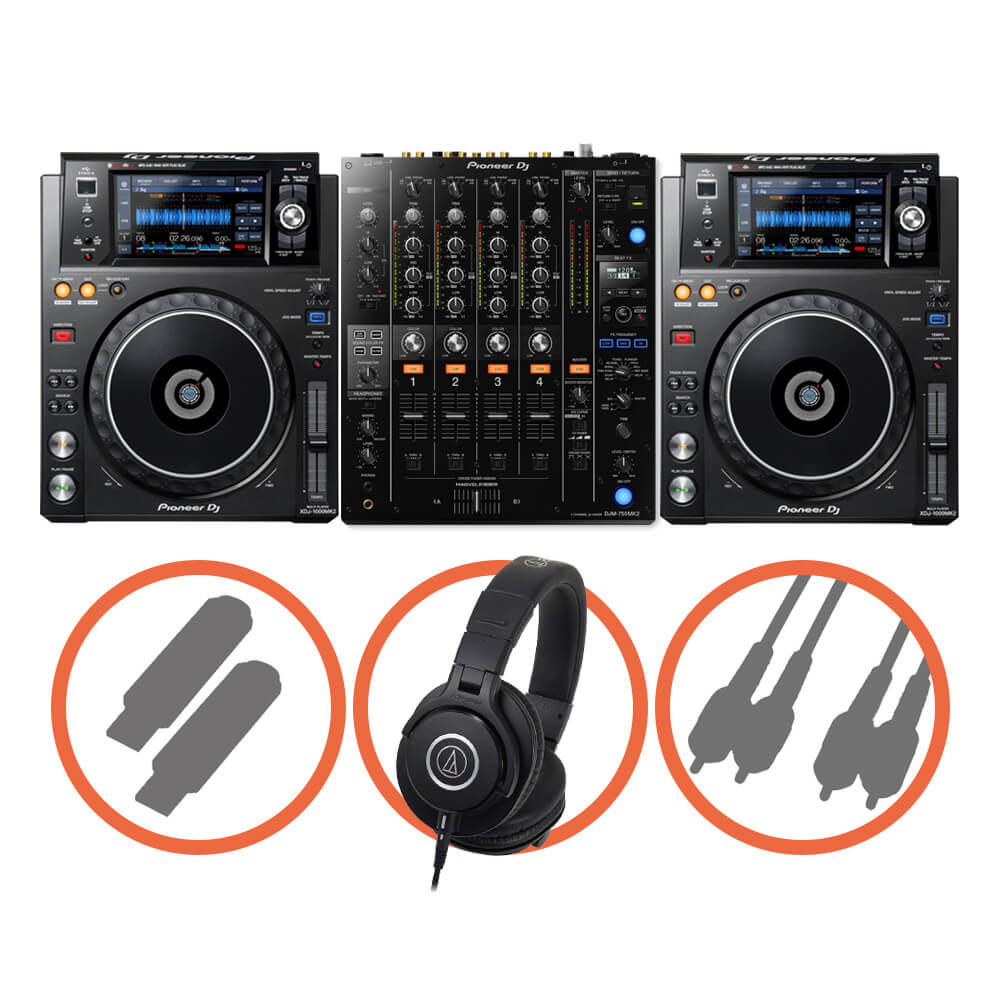 Pioneer Dj House Club Xdj 1000mk2