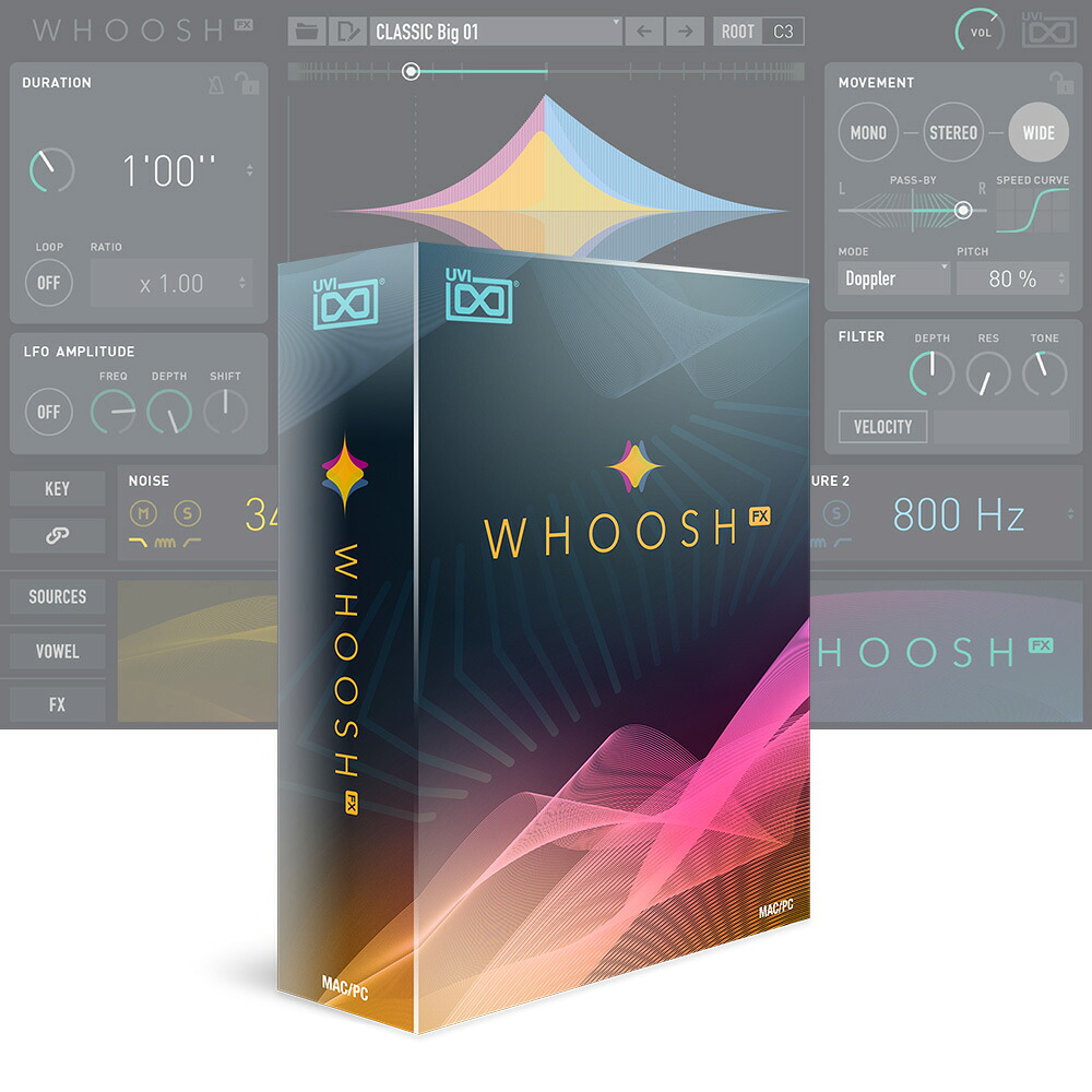 UVI Whoosh FX [メール納品] 16,500円