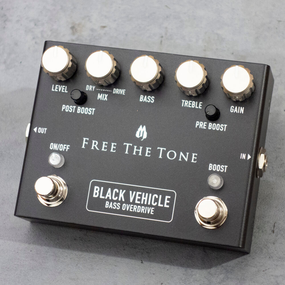 Free the Tone フリーザトーン BLACK VEHICLE BV-1V BASS OVERDRIVE