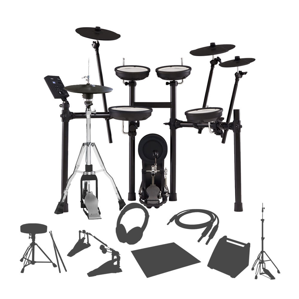 Roland V Drums Td 07kv Vh 10 Custom 3cymbal ツインフルオプションスピーカーセット Thebiggreenfest Com