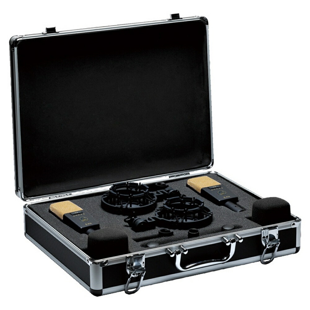 AKG C414 XLII/ST (ステレオペア) サイドアドレス型マイクロホン｜ミュージックランドKEY EAST