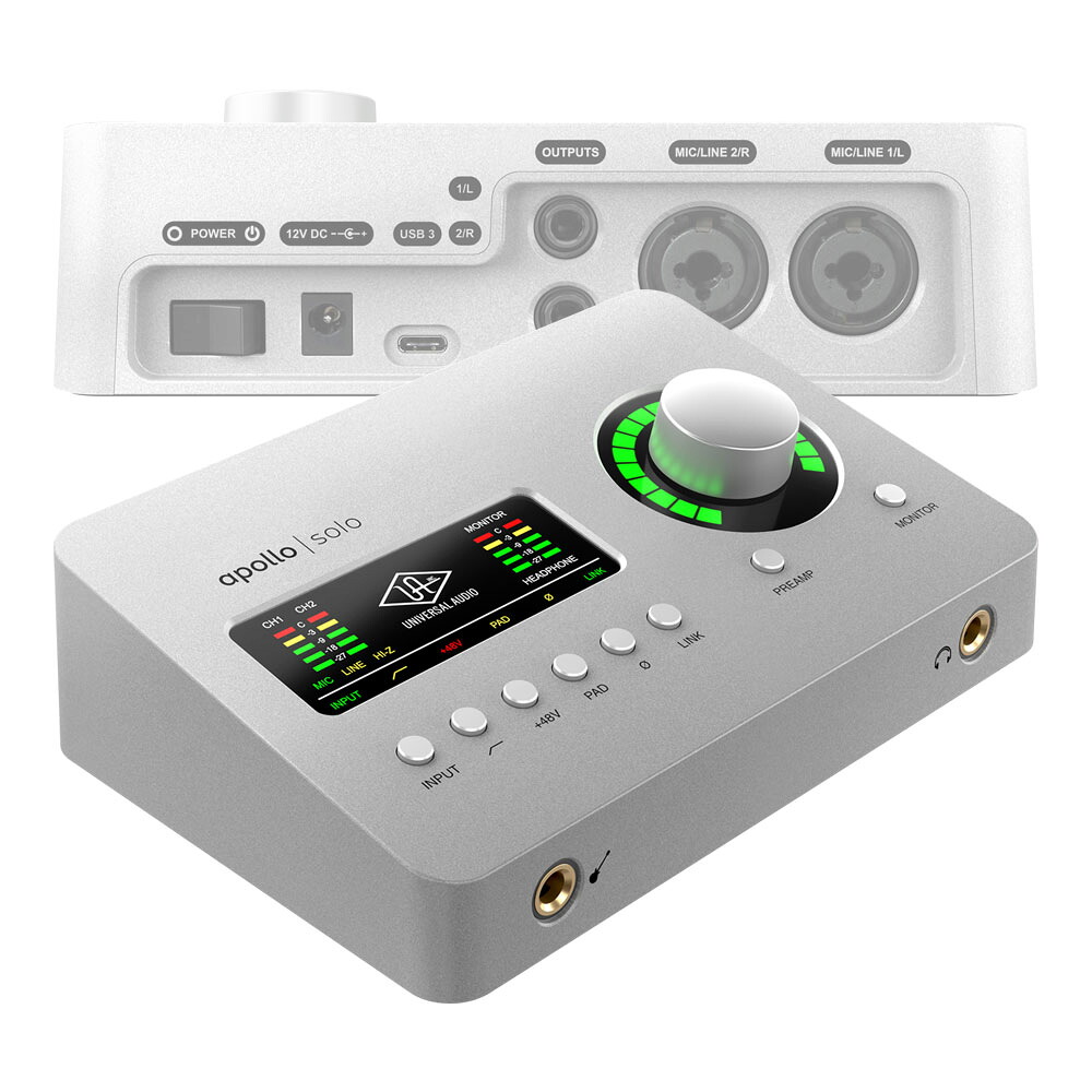 UNIVERSAL AUDIO Apollo Solo USB Heritage Edition｜ミュージックランドKEY EAST