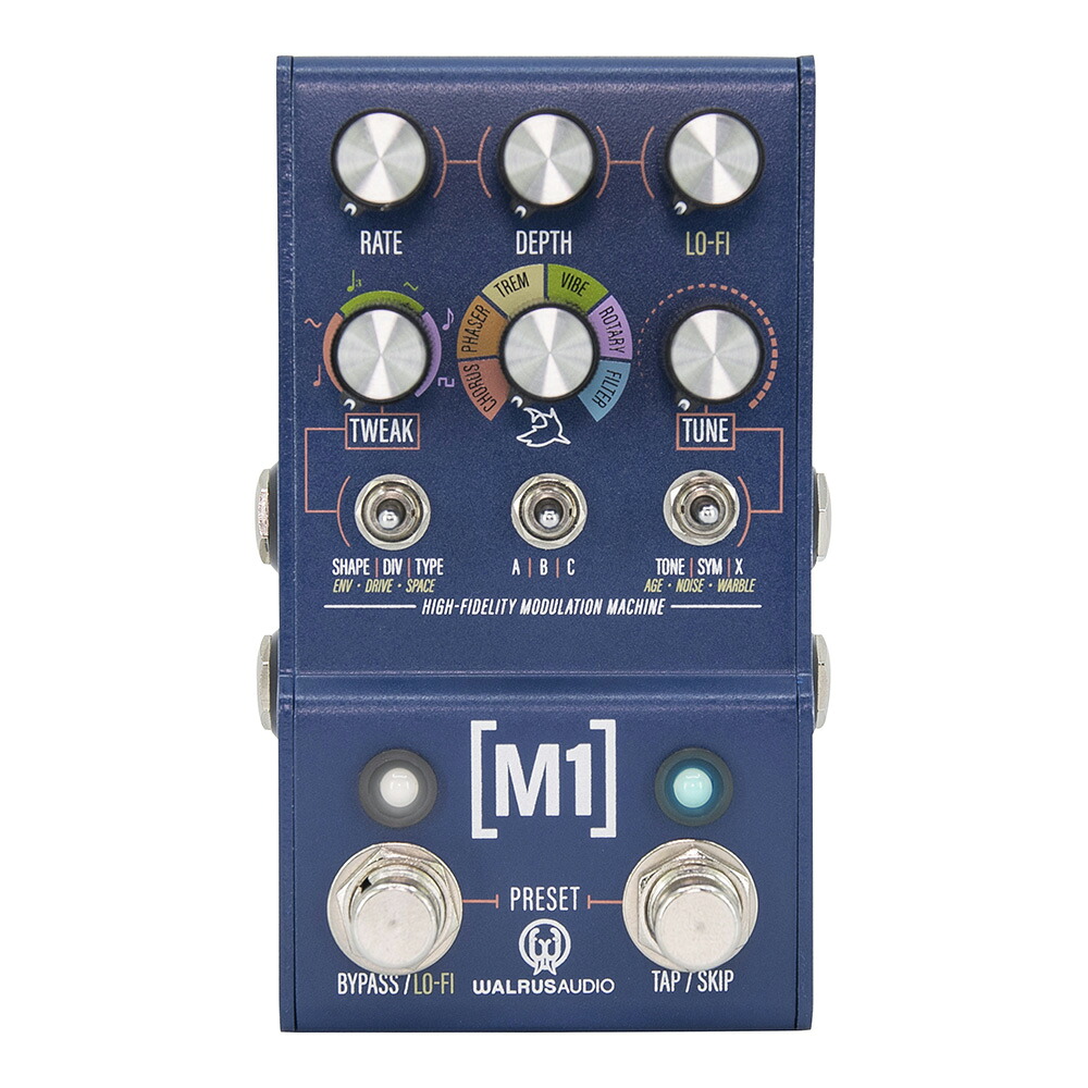 Walrus Audio MAKO Series: M1 High-Fidelity Modulation Machine [WAL-MAKO/M1]