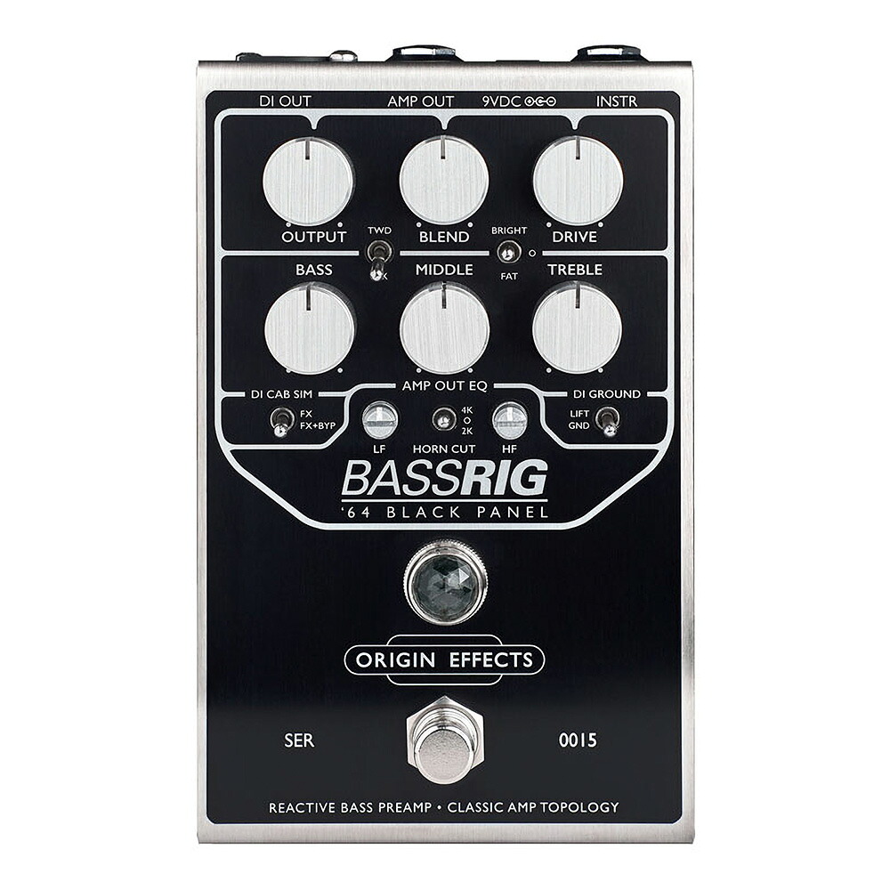 Origin Effects BassRIG '64 Black Panel｜ミュージックランドKEY EAST