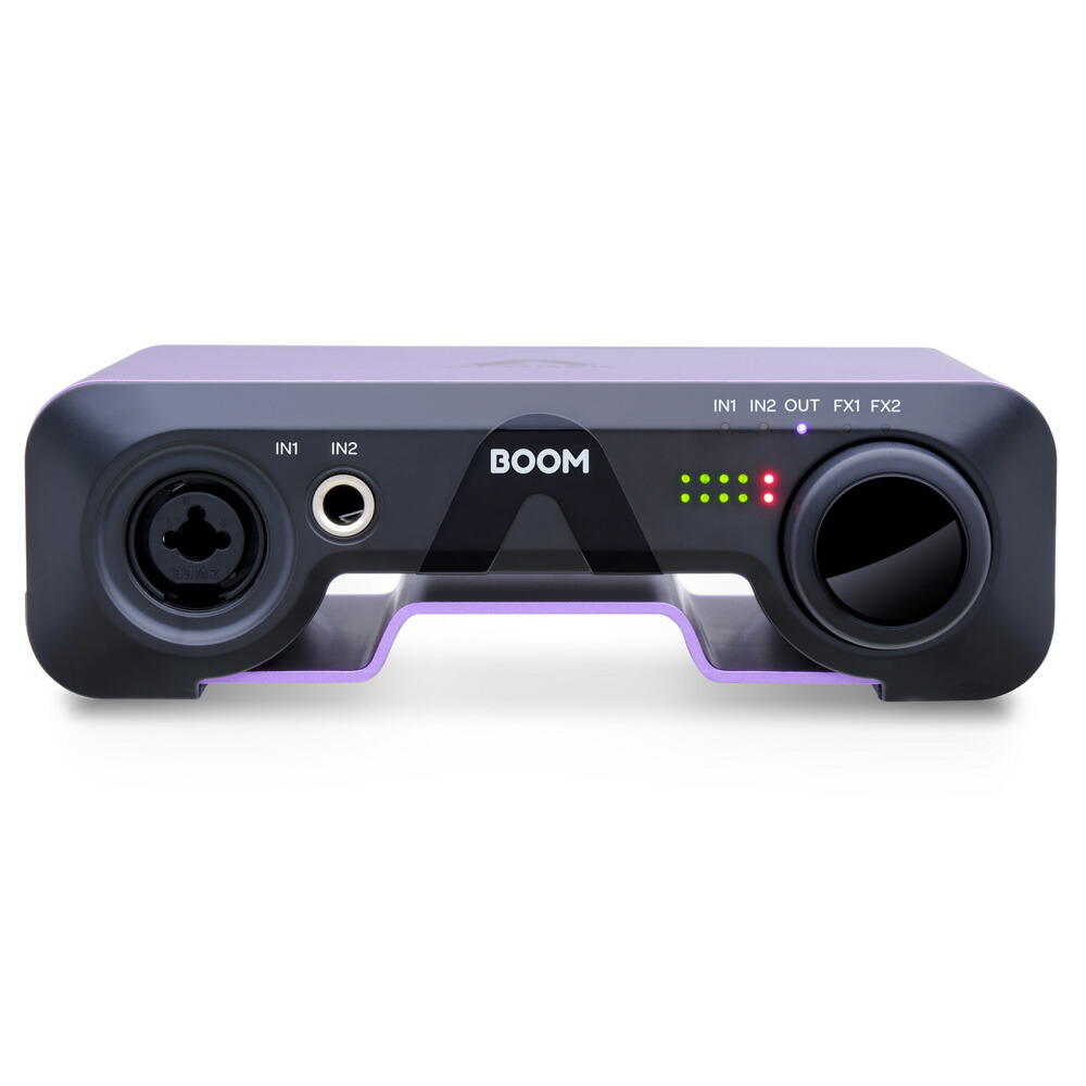■3,000円OFFクーポン配布中 Apogee BOOM（1年延長保証付き)｜ミュージックランドKEY EAST