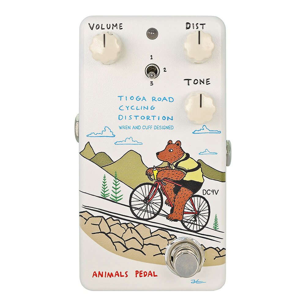 ANIMALS PEDAL Tioga Road Cycling Distortion