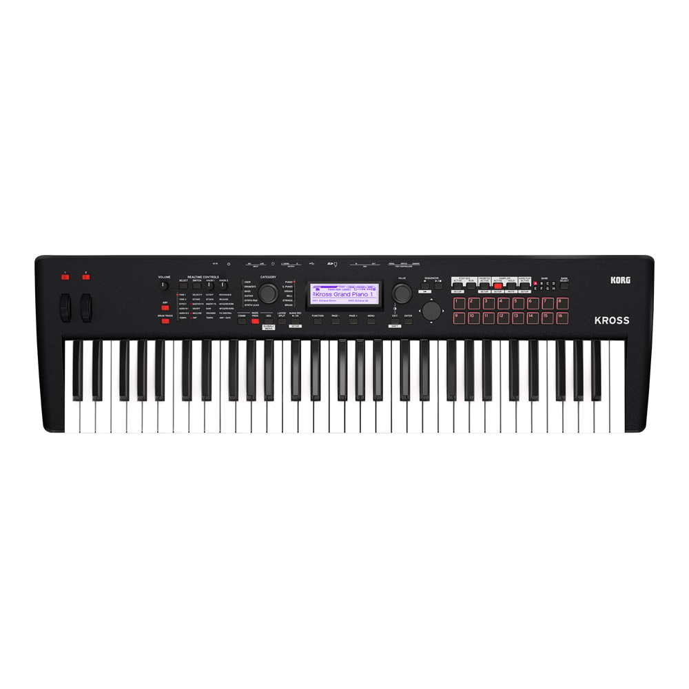 ■10,000円OFFクーポン配布中 KORG KROSS2-61 MB(Super Matte Black)