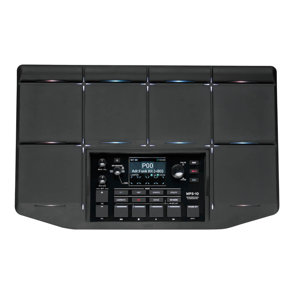 ■10,000円OFFクーポン配布中 KORG MPS-10 -DRUM, PERCUSSION & SAMPLER PAD-｜ミュージックランドKEY EAST