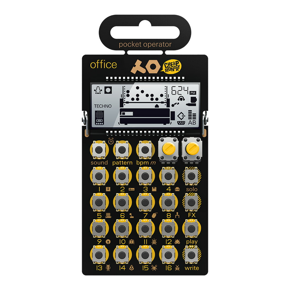楽天市場】PO-16 factory Pocket Operator Teenage Engineering (新品