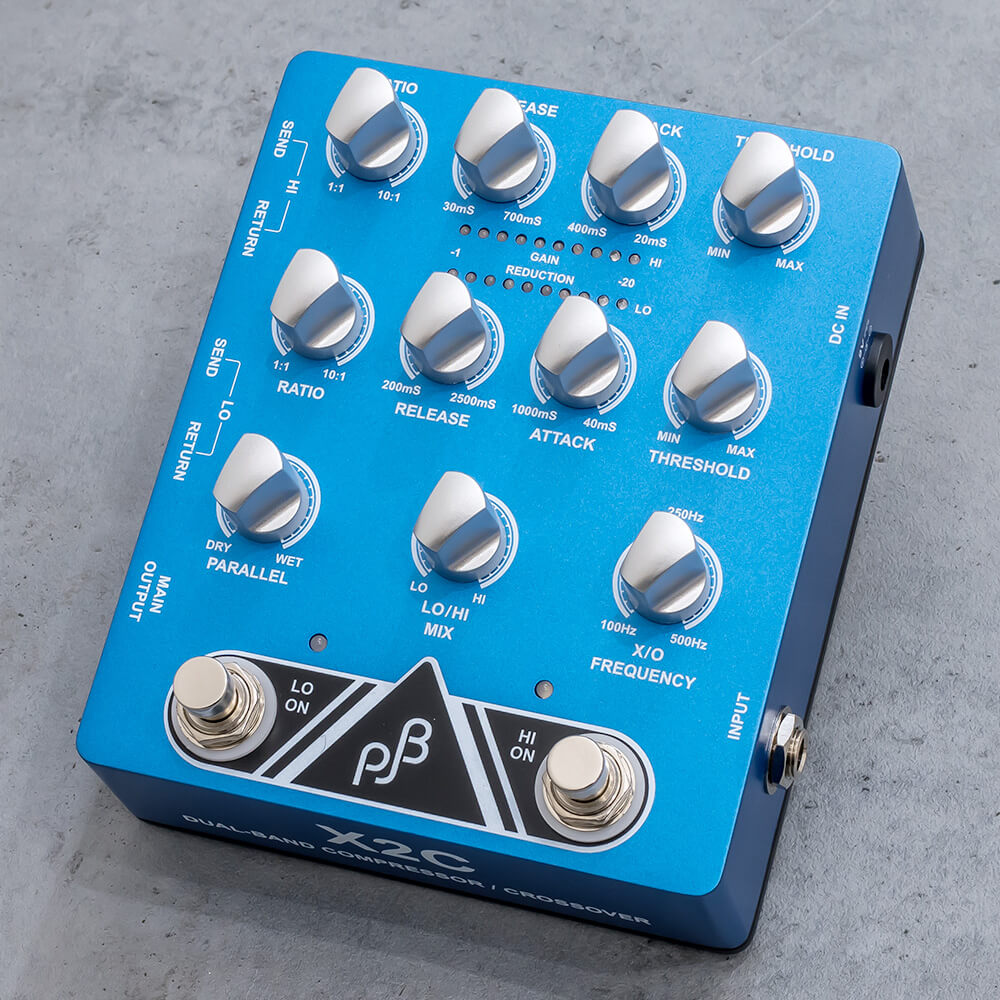 Phil Jones Bass (PJB) X2C [Dual Band Compressor/Crossover]｜ミュージックランドKEY EAST 31,460円