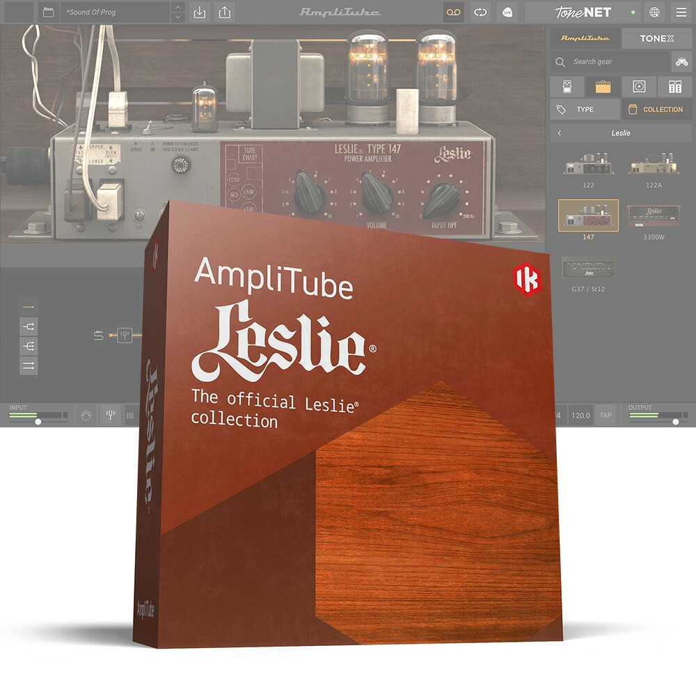 IK Multimedia AmpliTube Leslie [メール納品]
