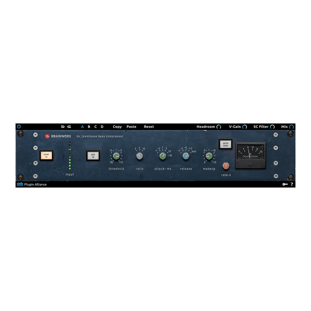 Plugin Alliance Brainworx bx_townhouse Buss Compressor [メール納品] 19,169円