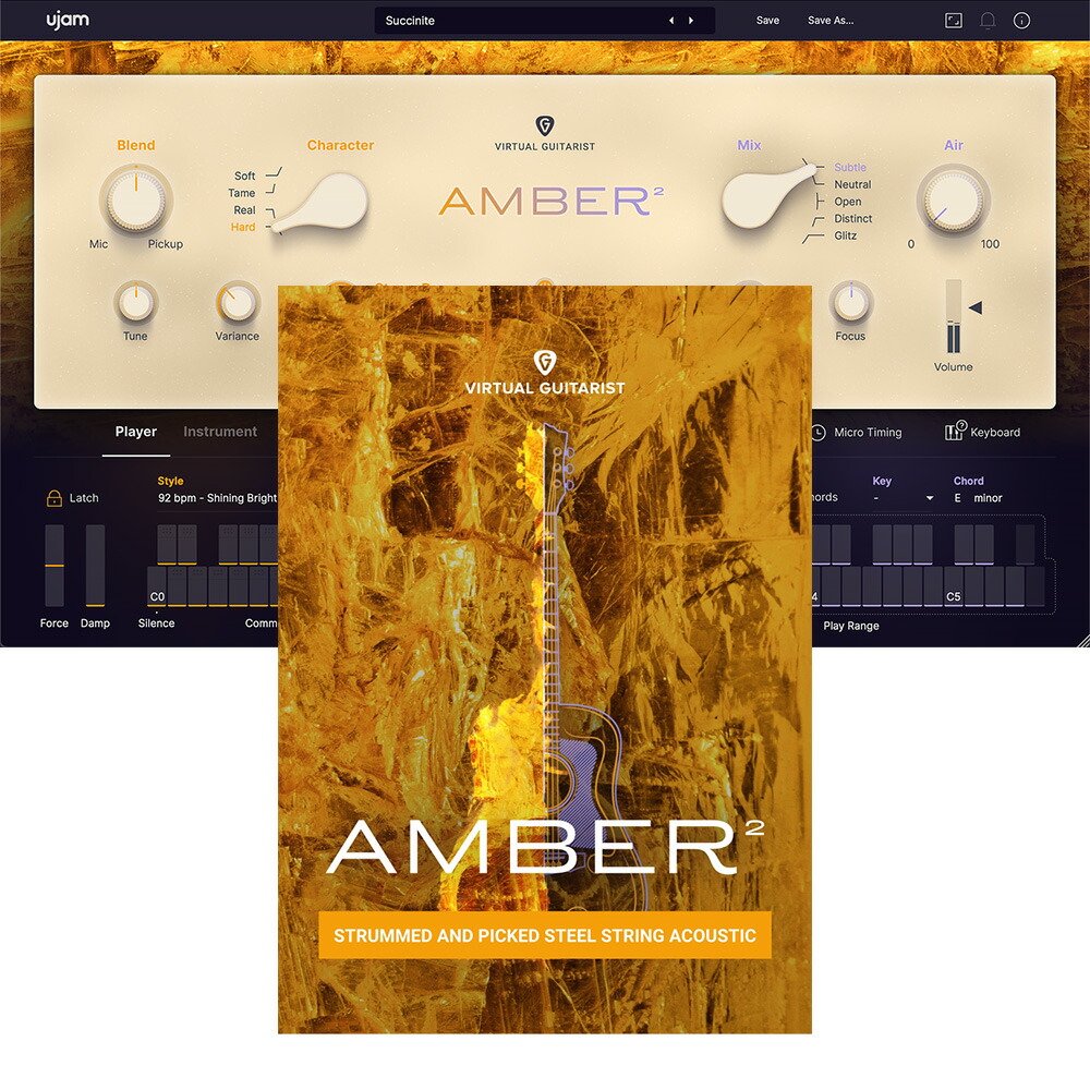 UJAM Virtual Guitarist AMBER 2 [メール納品]画像