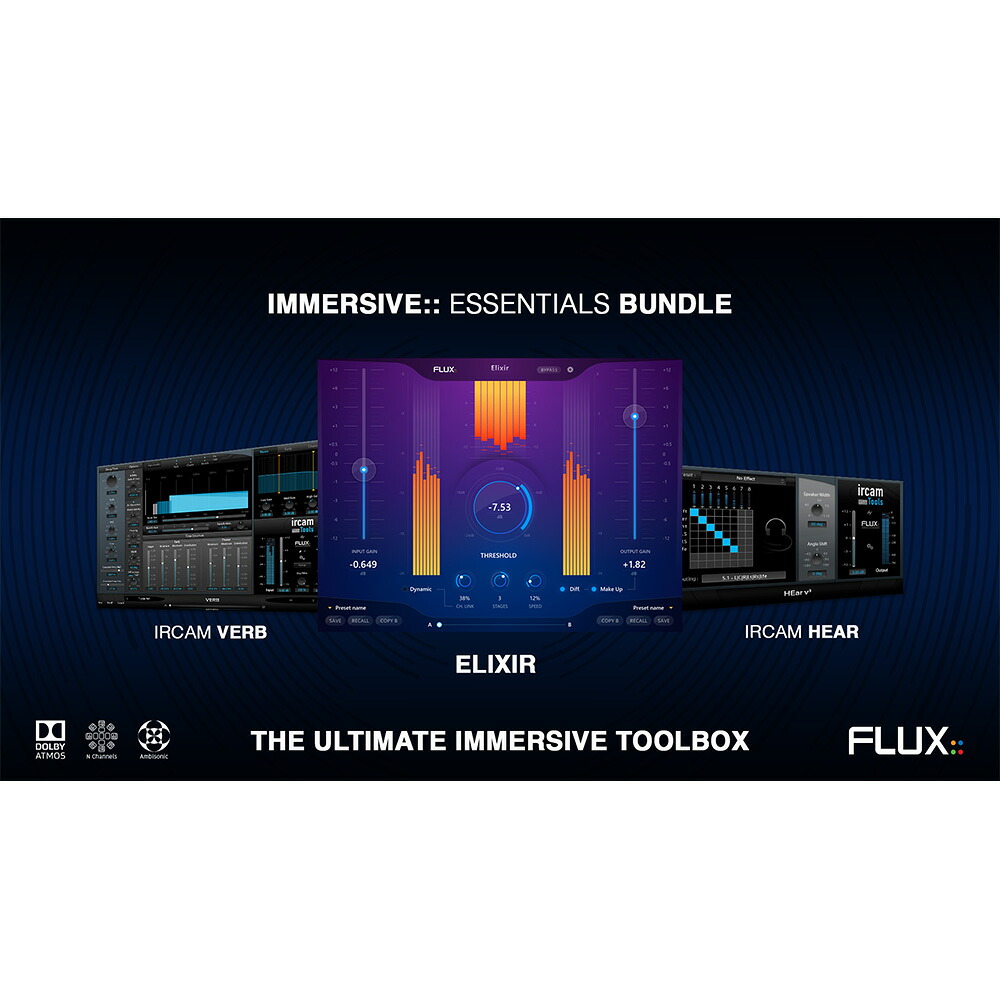 FLUX:: The Immersive:: Essentials [メール納品]｜ミュージックランドKEY EAST 38,324円