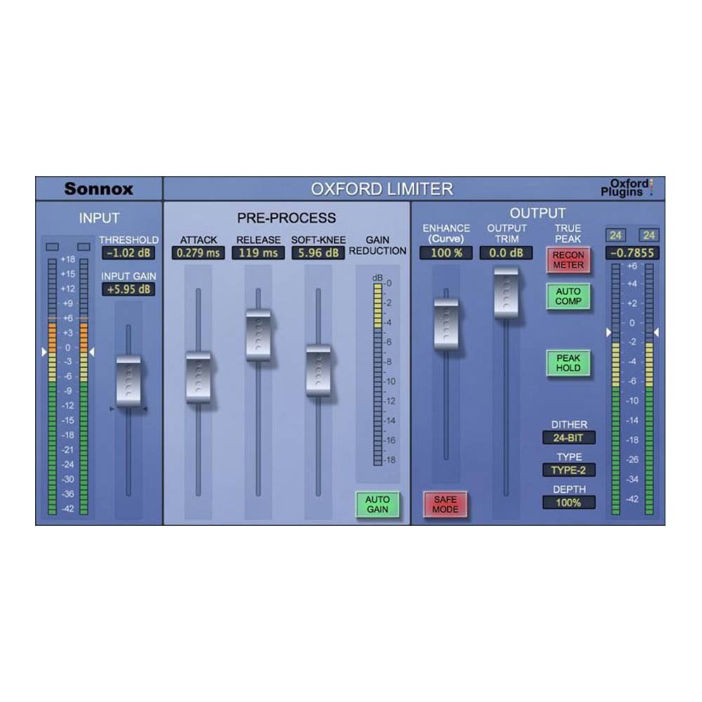 Sonnox Oxford Limiter (Native) [メール納品]｜ミュージックランドKEY EAST